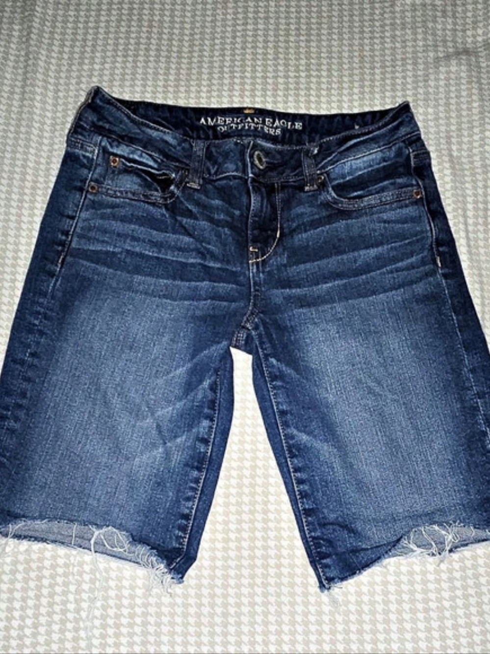 American Eagle Outfitters Denim Jean Shorts Blue Size 4